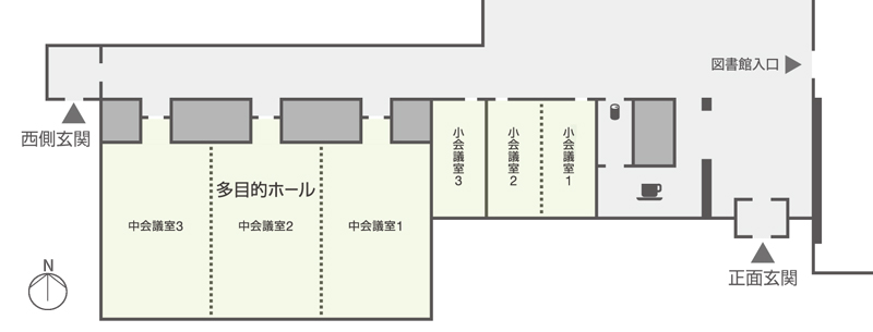 地域交流会議室配置図