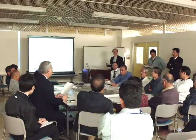 景観まちづくり協定の原案が確認