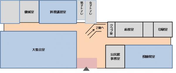 1階フロア平面図