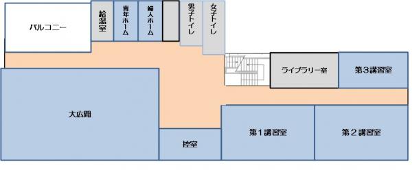 2階フロア平面図