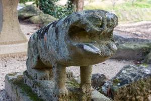 熊野神社の狛犬