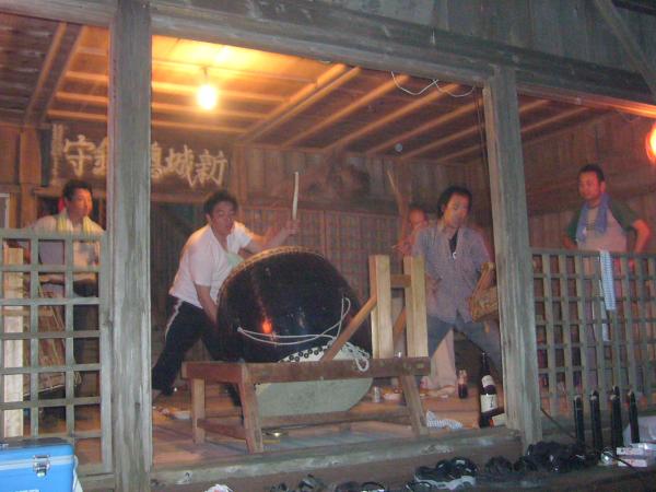 下新城の天王祭りの写真