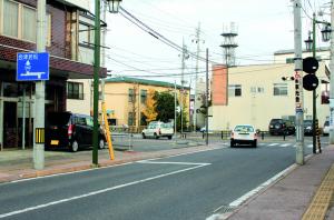 カギ型街路