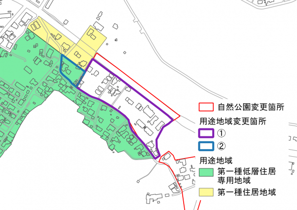 用途地域変更前