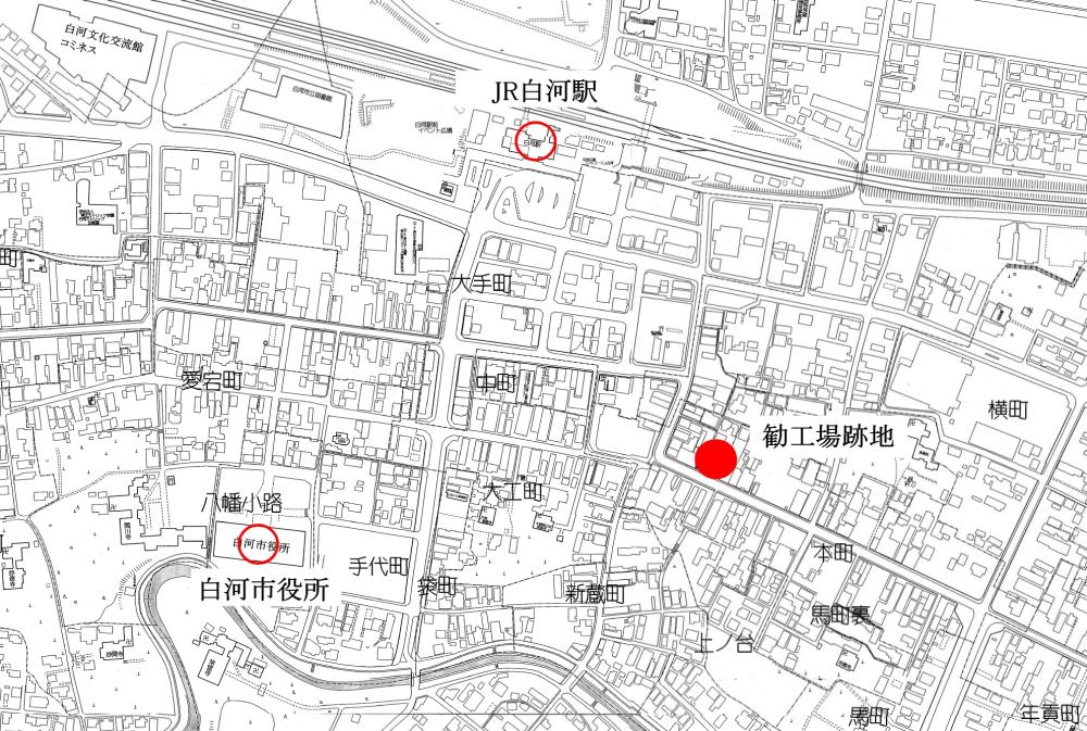 勧工場位置図