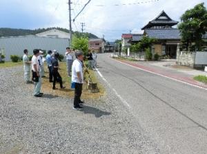 通学路点検（大信中）