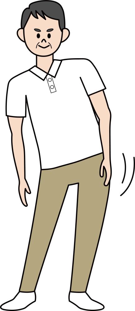 くの字2