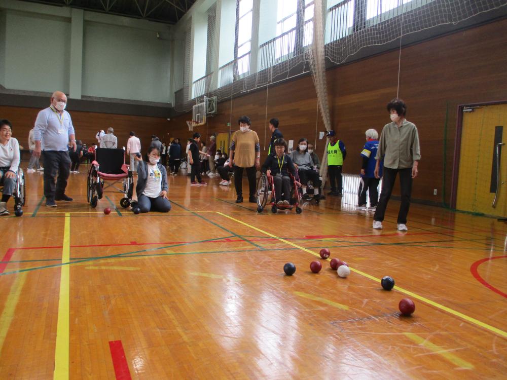 ボッチャ大会(1)