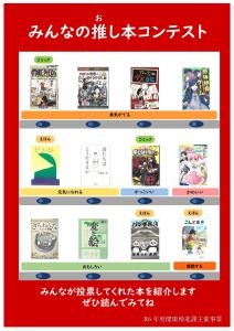 推し本コンテスト（小学生）