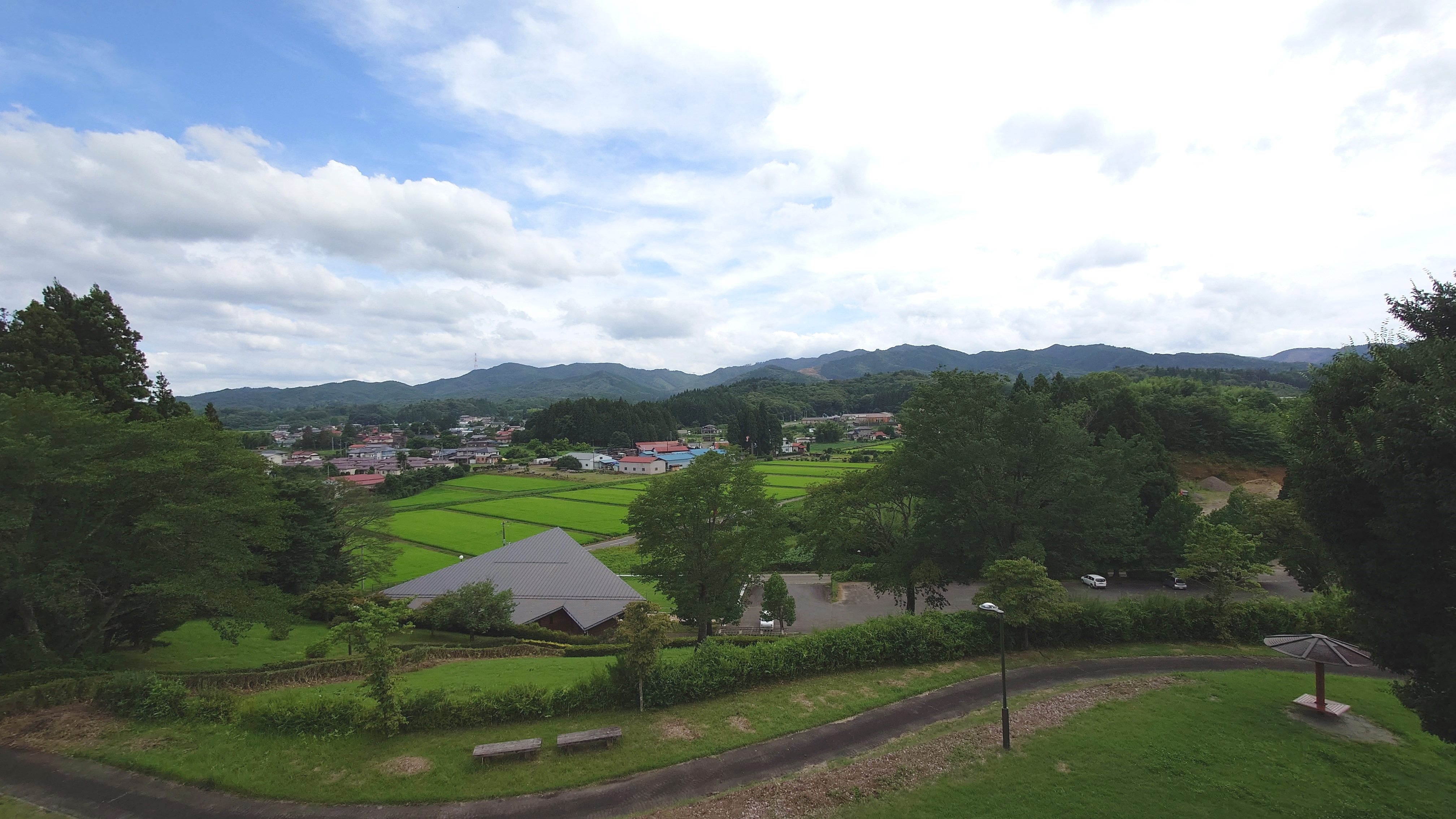 鶴子山公園_遊具からの展望