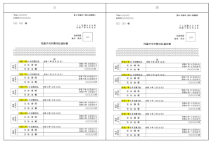 年間支払通知書