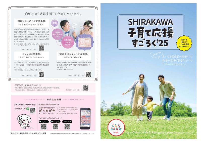 子育て応援すごろく表面