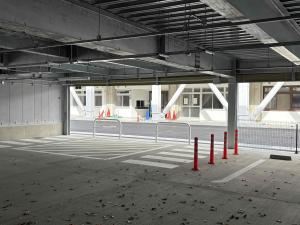 立体駐車場北側歩行者出入口