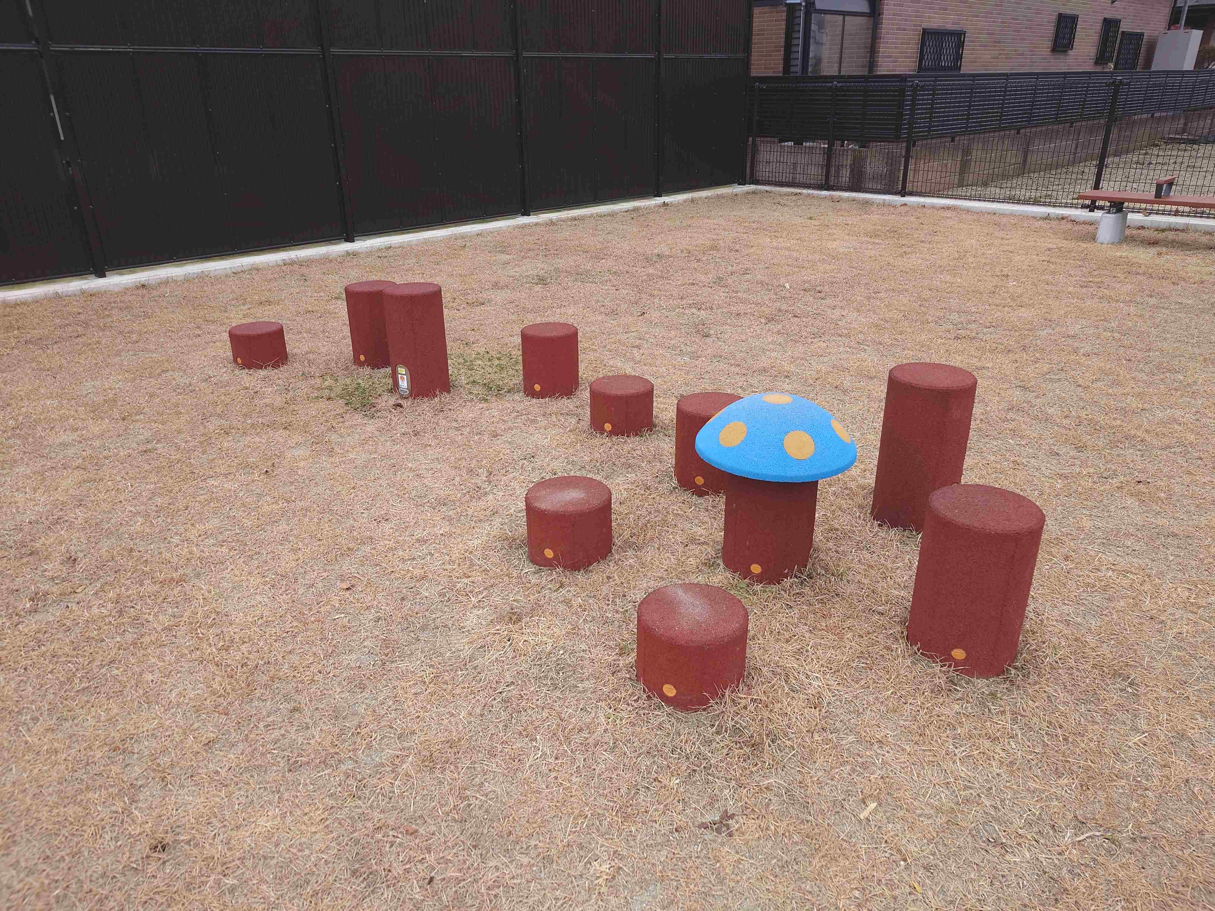 新白河サンパーク_ステップ遊具