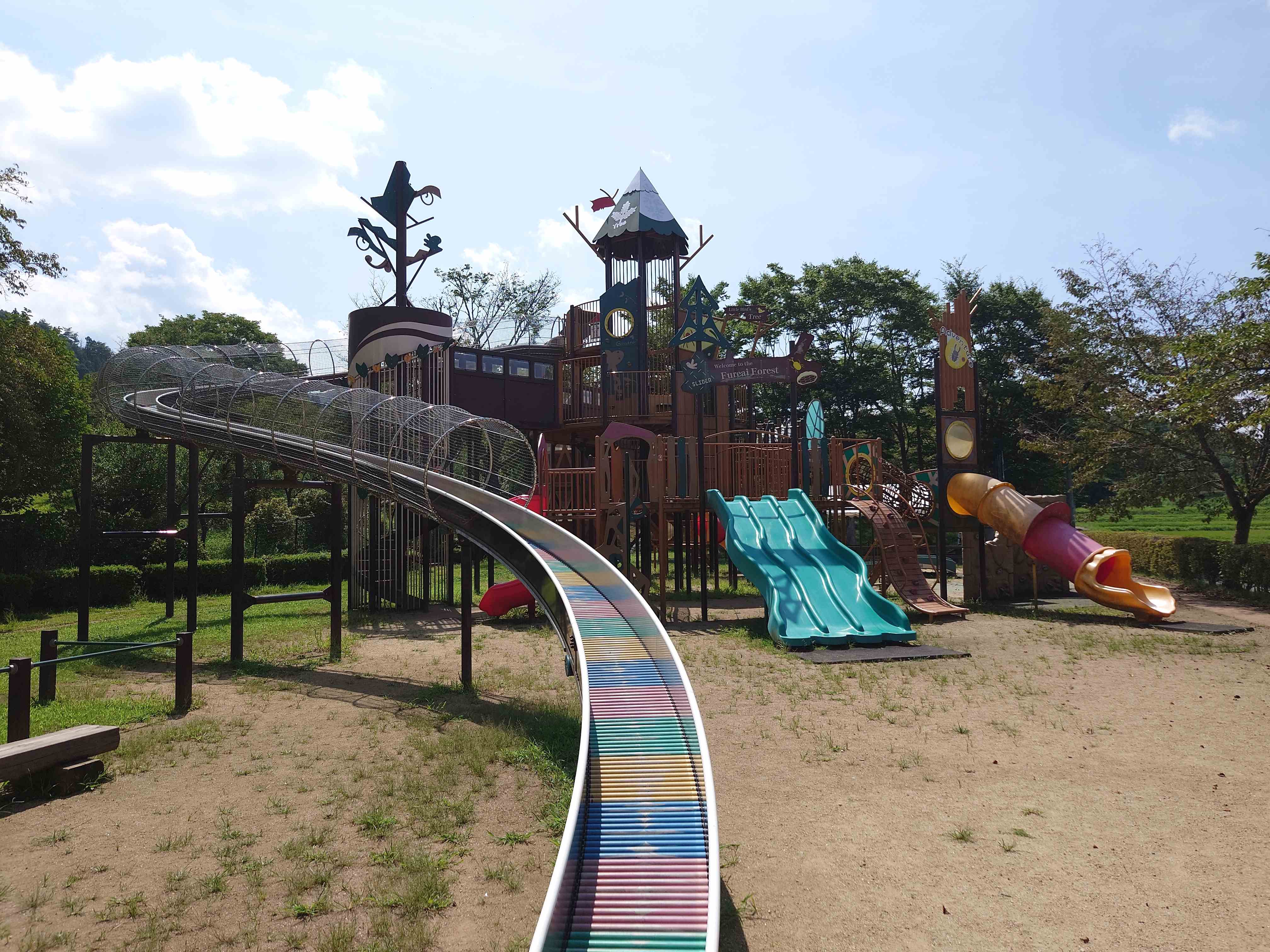 白河関の森公園_大型遊具