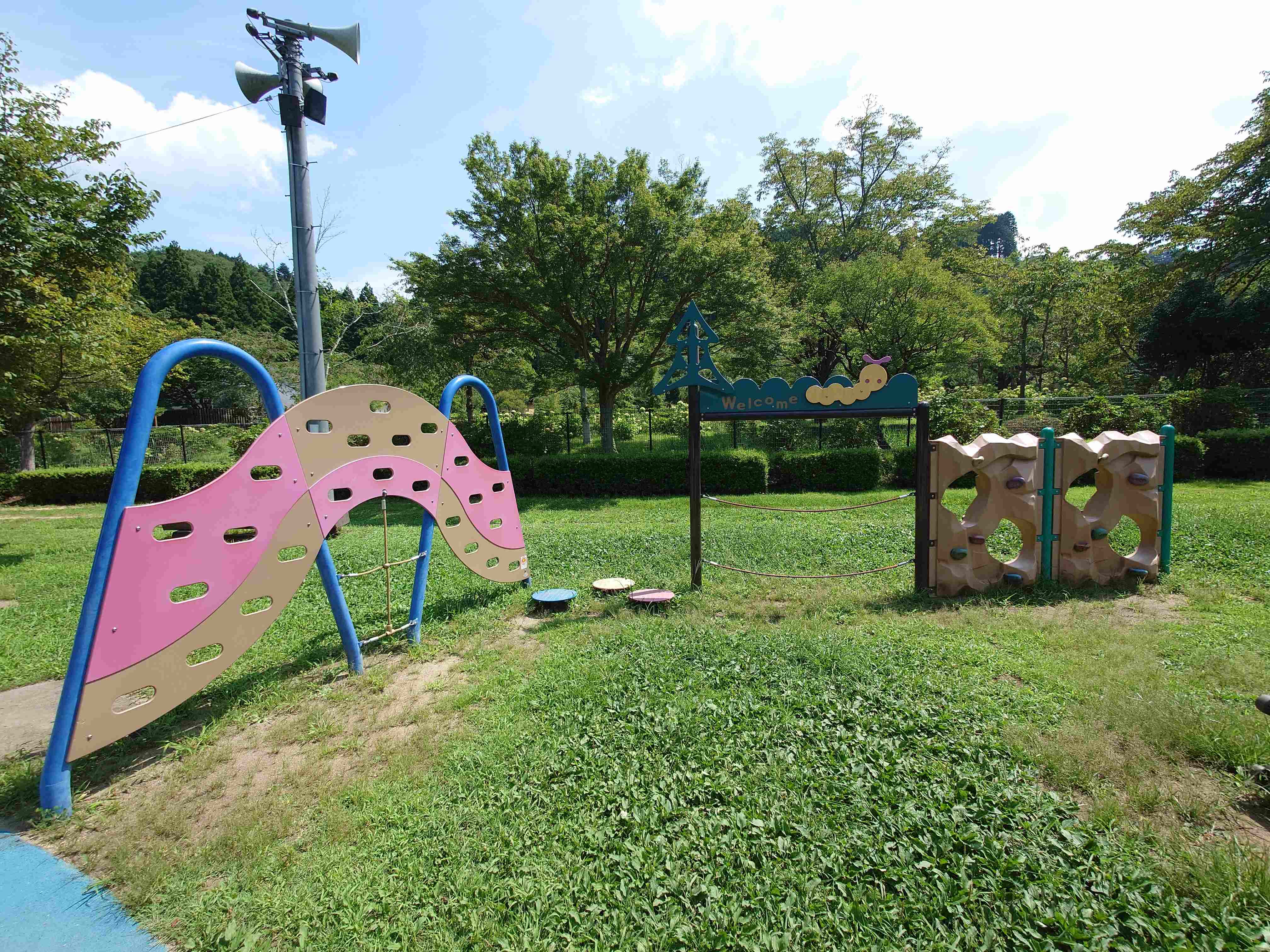 白河関の森公園_クライミング遊具