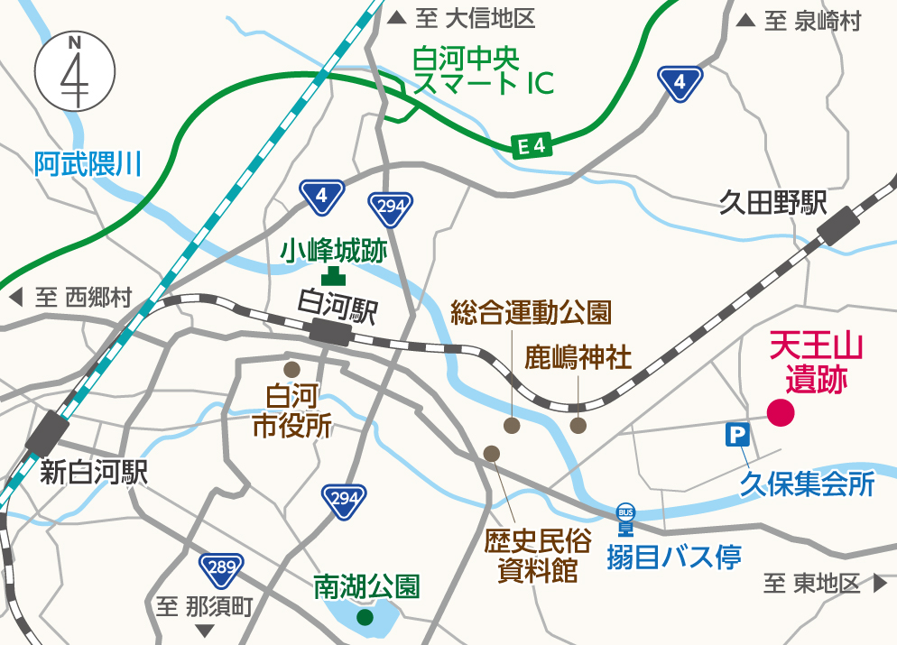 天王山遺跡位置図(最新)