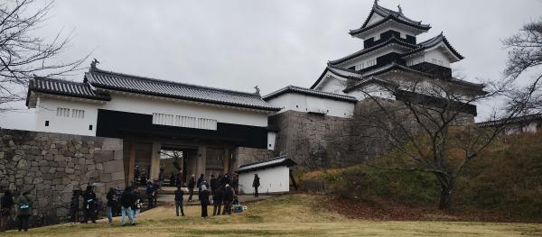 映画「炎かがよへ」白河市ロケの様子