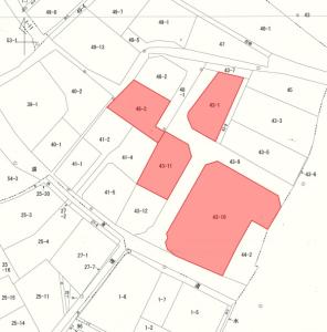 石切場43-1ほか公図