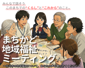 地域福祉懇談会チラシ上部