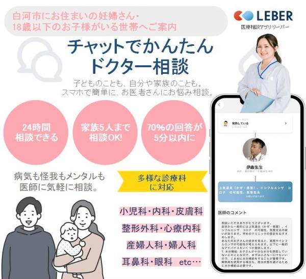 医療相談アプリチラシ
